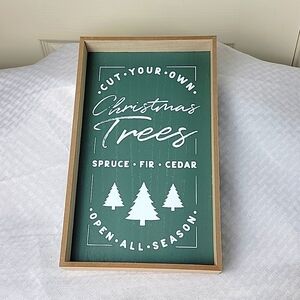 Christmas Trees Decor Tray